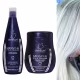 Kit Miracle Shampoo 300ml + Máscara Platinum Restaurador Corretivo 500g Clorofitum (1)