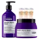 Kit L'Oréal Professionnel Keratin Alpha Sleek Protein Treatment Salon (5 itens) (1)