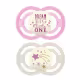 Chupeta MAM Perfect Night 6+ Meses Rosa Embalagem Dupla (1)