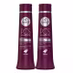 Kit Shampoo e Condicionador Alinhador Pós Progressiva Haskell 500ml (1)