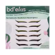 Delineador Adesivo BD'elas Modelo Clássico Dourados 6 Pares