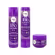Combo Matizador Loiros Shampoo + Máscara + Condicionador Meu Liso Salon Line (1)
