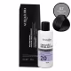Kit Acquaflora Coloração 5.7 Castanho Claro Marrom + Água Oxigenada 20 Volumes (2 Produtos) (1)