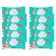 Kit Lenço Umedecido Baby Poppy Sensitive 1000 lenços (10x100) (1)