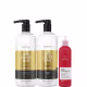 Borabella Kit Não Chore Mais 2x1 Litro + SOS Reconstructor 240ml (1)