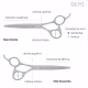 OKYO Creare C-A60-A - Tesoura de Acabamento 6,0" (7)