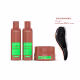 Kit Burix Care Prohall Shampoo Condicionador Máscara +Escova