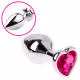 Sexy Import Coração Cristal Joia G Pink - Plug Anal (2)