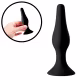 Sexy Import Cônico em Silicone com Ventosa Preto - Plug Anal (3)