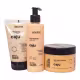 Kit Labotrat Dia a Dia Caju - Hidratante 190ml + Esfoliante 150g + Sais Espumantes 280g (1)