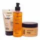 Kit Labotrat Dia a Dia Caju - Sabonete Líquido 190ml + Esfoliante 150g + Sais Espumantes 280g (1)
