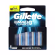 Gillette Mach 3 Turbo Refil Lâminas Contém 4 Cartuchos (2)