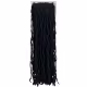 Black Beauty Dread Locs Fibra Orgânica 01 - Aplique de Cabelo 70cm (380g) (2)