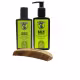 Kit Shampoo para Barba + Balm para Barba + Pente Curvo - Muchacho Citric Frasco (1)