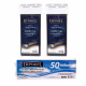 Kit 50 Folhas Descartável E 2 Ceras Roll-on Negra Depimiel (1)