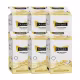 Kit 6 Cera Depilação Tablete Chocolate Branco Coco Depimiel