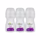 Kit 3 Desodorante Rollon Antitranspirante Luna Corpo Ekopure (1)