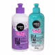 Kit 2 Gelatina Cachos Definição Antifrizz Modela Salon Line