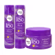 Kit Tratamento Capilar Meu Liso Matizador Loiro Salon Line