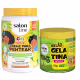 Kit Creme Pentear E Gelatina Cachos Kids Melão Salon Line