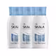 Kit 3 Loção Creme Hidratante Corporal Proteína Leite Skala
