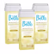 Kit 3 Ceras Roll-on Depilatória Chocolate Branco Depil Bella