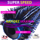 KIT 3 ESC PROF  SUPER SPEED 47, 57, 64 MM + PINCEL RIE SALON PRO (4)