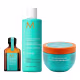 Kit Moroccanoil Moisture Repair Shampoo 250ml + Máscara 250g + Óleo Original 25ml (1)