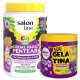 Kit Salon Line Kids: 1 Creme para Pentear e 1 Gelatina Definidora Açaí (1)