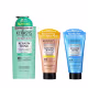 Kerasys Kit Keratin (Shampoo Purifying 600ml + Máscaras (Moisture + Repair) 300ml (1)