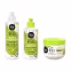 Kit Tratamento com Máscara + Creme para Pentear e Acidificante Meu Liso Antiporosidade (1)