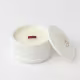 Vela Aromática Velart Elegant Pequena | 55g | Branco | Amadeirado Suave (1)