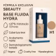Base Fluida H1 - Hydra Sbeauty 30ml - Resistente Água, Hidratação 72h, Acabamento Matte Natural (2)