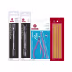 Kit Alicate Flex 168 Palito E Espátula Inox 6 Lixas Mundial