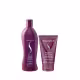 Kit Senscience True Hue Shampoo 280ml + Moisture Lock Leave-In 150ml (1)