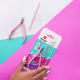 Alicate De Cutícula Com Espátula Dupla Pop 751 Rosa Mundial (4)