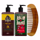 Kit 2x Balm Barba Lemon Guaraná e Pente Curvo Don Alcides (1)