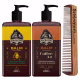 Kit 2x Balm Barba Lemon e Coffee e Pente Duplo Don Alcides (1)