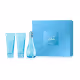 Kit Davidoff Cool Water 100ml + Shower Gel 75ml + Body Lotion 75ml Feminino (1)