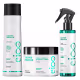 Kit Eico Pro Cachos Mágicos - Shampoo 300ml +  Máscara 300ml + Fluido 200ml (1)