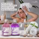 Kit Sais De Banho E Espuma Para Banheira Hidro Relaxante Lavanda 250g Cada (2)