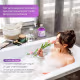 Kit Sais De Banho E Espuma Para Banheira Hidro Relaxante Lavanda 250g Cada (3)