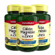 Kit 3 Cálcio Magnésio Zinco Vitamina D Maxinutri 60 Capsulas (1)