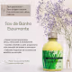 Kit Sais De Banho E Espuma Para Banheira Capim Limão 250g Cada (3)