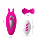 Vibrador de casal com controle remoto mody 12 vibrações Cor Pink (4)