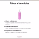 Hidratante Corpo e Rosto 200ml Creme Toque Aveludado Alleva - ROSE ESSENCE (3)