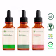 Kit óleos vegetais de Alecrim, Folha da goiabeira e Rícino - 30 ml cada (4)