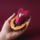 Vibrador Calcinha Com Controle Sem Fio Heart - Vermelho (2)