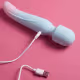Vibrador Varinha Mágica Com Aquecimento Misty - Algodão Doce (2)