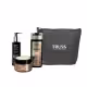 KIT STOP DAMEGE NO METAL TRUSS (Shampoo + Máscara + Night SPA) BRINDE Necessaire TRUSS